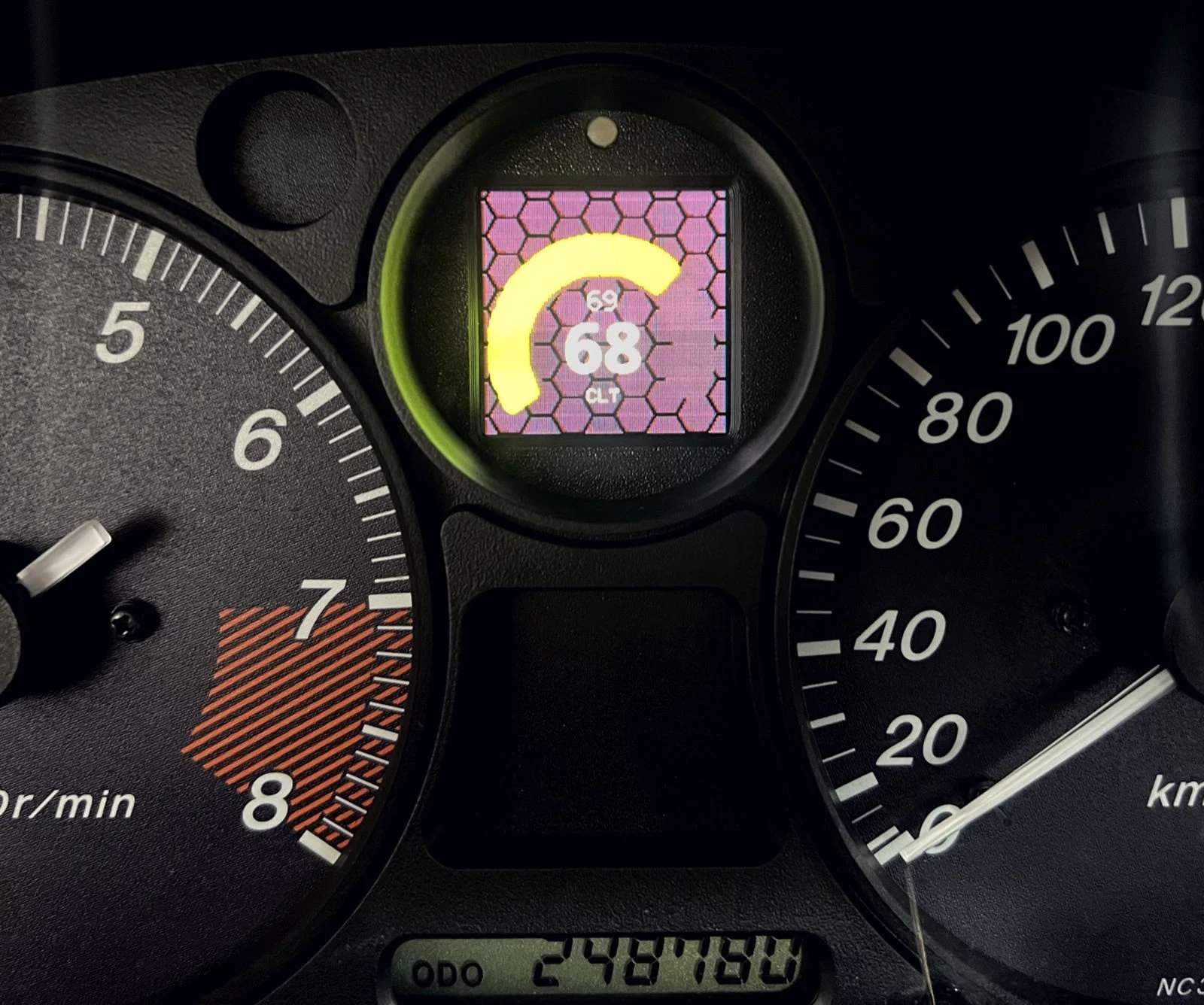 CANchecked Wyświetlacz parametrów MFA GEN2.0 Mazda MX-5 NA Miata 1989 - 1998