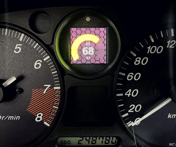 CANchecked Wyświetlacz parametrów MFA GEN2.0 Mazda MX-5 NA Miata 1989 - 1998