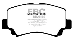 DP1291 Klocki hamulcowe ULTIMAX2 EBC Brakes DFSK Loadhopper Van DR DR1 DR2 Opel Agila Suzuki VAUXHALL Agila WagonR
