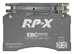 DP82430RPX Sportowe klocki hamulcowe RP-X Racing EBC Brakes Toyota Yaris GR