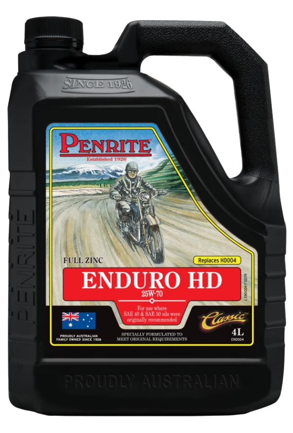 Olej silnikowy Penrite Enduro 4 ST HD 25W70 Mineral 4L