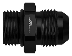 AN10 1/2" NYPEL ADAPTER MĘSKO MĘSKI Czarny