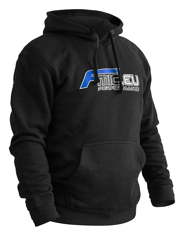 Bluza z kapturem FMIC.EU XL czarna - BLUZA-B/XL