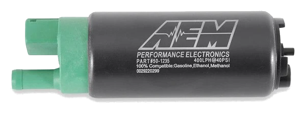 AEM 50-1230 Uniwersalna kompaktowa pompa paliwa 400 Lph Single Barb E85