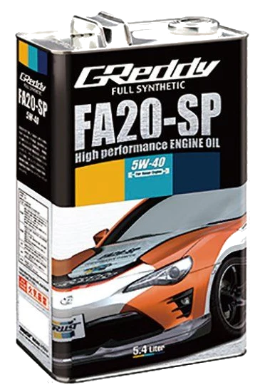 Olej silnikowy GReddy FA20-SP 5W40 (5.4L, GT86 & BRZ)