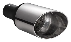 Uniwersalna końcówka tłumika okrągła 100mm długość 150mm średnica montażowa 55mm - N1-60/55