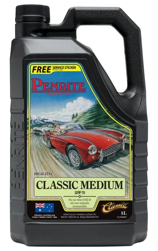 Olej silnikowy Penrite Classic Medium 25W70 Mineral 5L