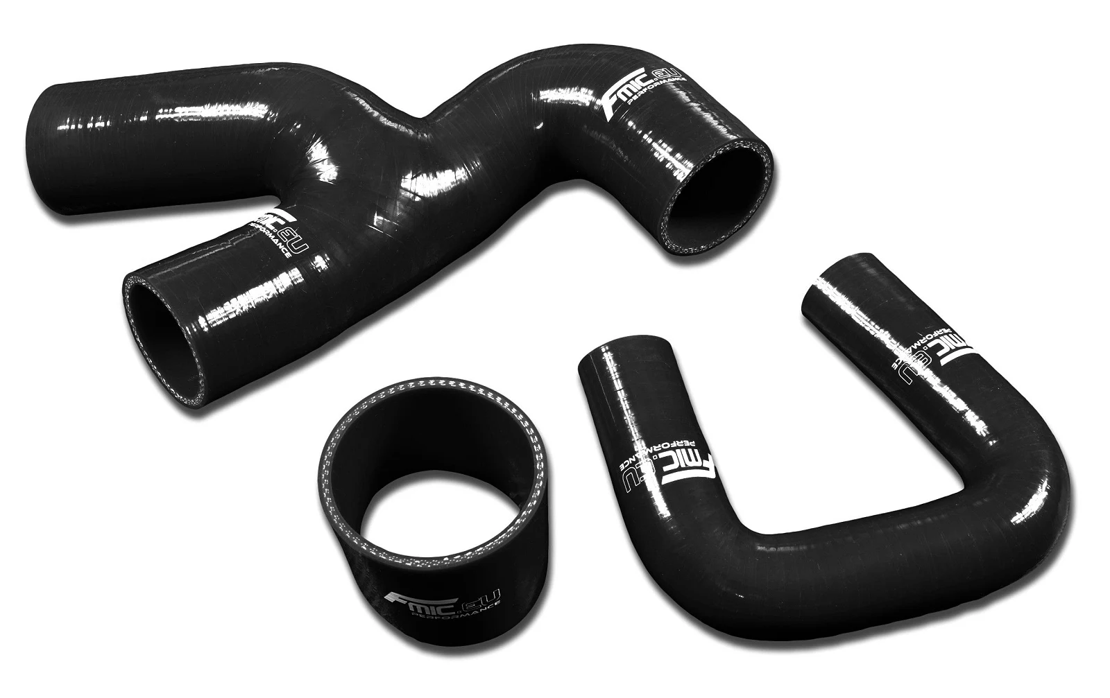 Zestaw Przewodów Silikonowych Intercoolera FMIC.EU Subaru Impreza GC8 EJ20 STI WRX UK MK5-6 - Czarny