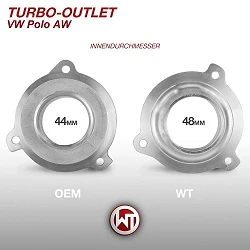 Turbo Outlet for VW Polo AW GTI EA888 Gen.4