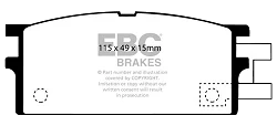 DP454 Klocki hamulcowe ULTIMAX2 EBC Brakes VAUXHALL COMMERCIAL KB Pick Ups KB26