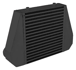 Intercooler 280x300x76mm FMIC.EU Tylny Wlot / Wylot Czarny