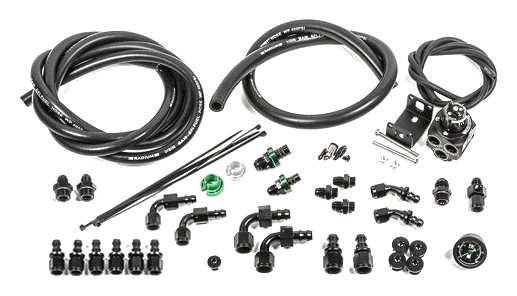 Zestaw przyłączeniowy listwy paliwowej Ford 302 351 Windsor Radium Engineering