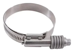 Mishimoto MMCLAMP-CTWG-54 Worm Gear Clamp Constant Tension 1.26in - 2.13in 32mm-54mm Silver