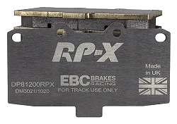 DP81200RPX Sportowe klocki hamulcowe RP-X Racing EBC Brakes Mitsubishi 3000 GTO Nissan Silvia S14 Silvia S15 Skyline R32 Skyline R33 180SX 200SX S14 300ZX GZ32 300ZX Z32 Subaru Impreza Impre