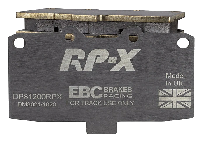 DP81200RPX Sportowe klocki hamulcowe RP-X Racing EBC Brakes Mitsubishi 3000 GTO Nissan Silvia S14 Silvia S15 Skyline R32 Skyline R33 180SX 200SX S14 300ZX GZ32 300ZX Z32 Subaru Impreza Impre