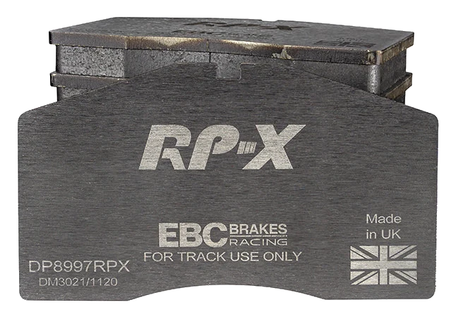 DP8997RPX Sportowe klocki hamulcowe RP-X Racing EBC Brakes Audi RS2 8C Porsche 928 968 Porsche 911 964 911 993 928 911 993 Carrera 4S 911 993 GT2 911 993 Carrera Targa 911 993 Carrera RS 911