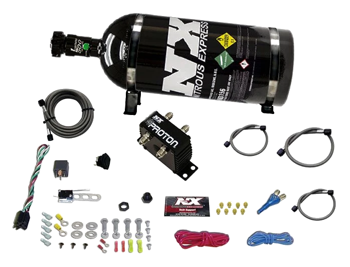 Proton Plus zestaw nitro czarna butla 4.5kg 10lb Nitrous Express NX 20421-10B