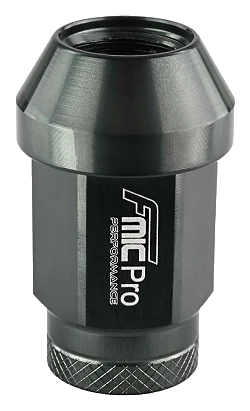 Kuta nakrętka aluminiowa do kół FMIC.Pro M12x1.5 Szara (gun metal) 1 szt. stożkowa 7075-T6