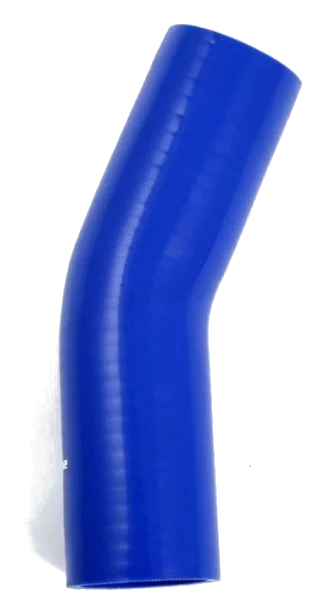 Wąż silikonowy niebieski 25 stopni 2,25" (57mm)