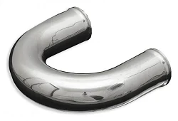 Kolanko aluminiowe 180' 45mm, 60cm