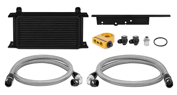 Zestaw chłodnica oleju z termostatem Mishimoto Nissan 350Z 2003-2009 Czarna