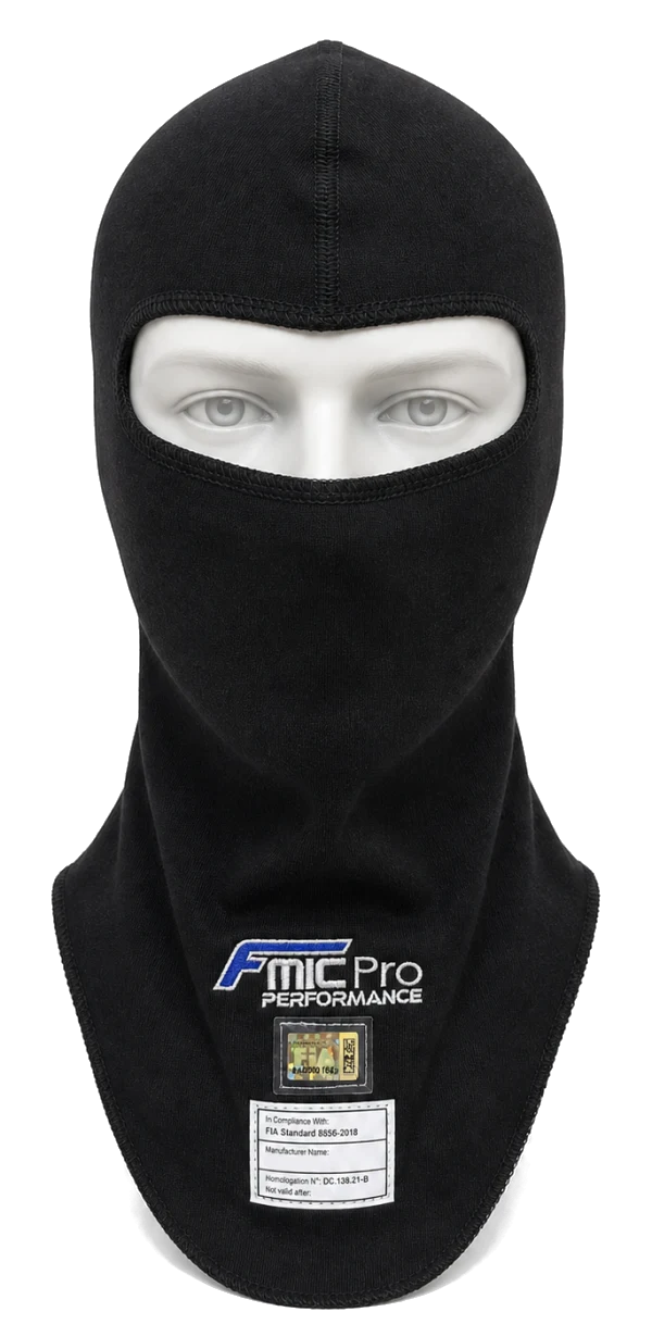 Kominiarka rajdowa balaklawa FMIC.Pro FIA 2036 8856-2018 Czarna
