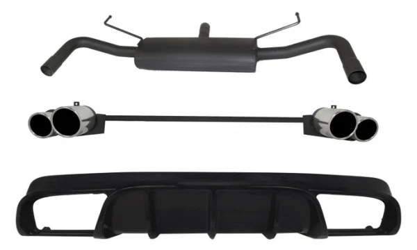 Tłumik dedykowany ALFA ROMEO Giulietta 2010-2016 HATCHBACK 5D - d100-412/100/90*