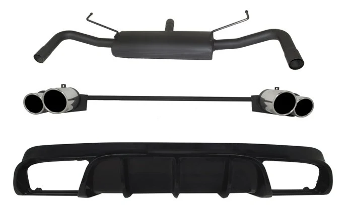 Tłumik dedykowany ALFA ROMEO Giulietta 2010-2016 HATCHBACK 5D - d100-412/100/90*