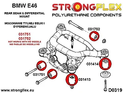 036145A: Kompletny zestaw zawieszenia BMW E46 SPORT BMW e46