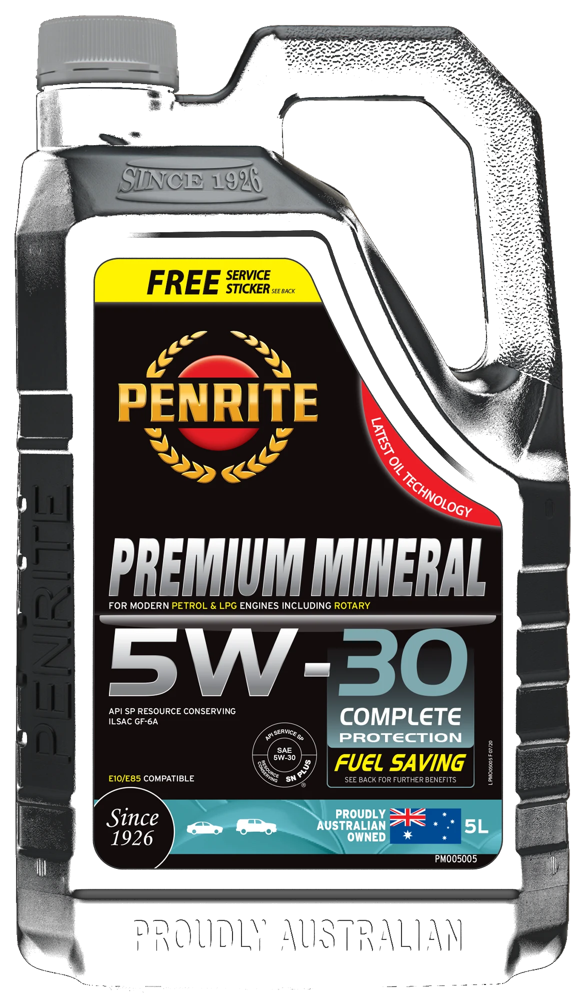 Olej silnikowy Penrite Premium Mineral 5 5W30 5L