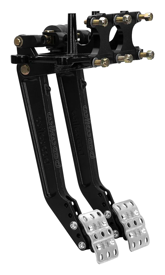 Wilwood 340-16385 Swing Mount Brake and Clutch Pedal 5.5-6.25:1 Triple M/C