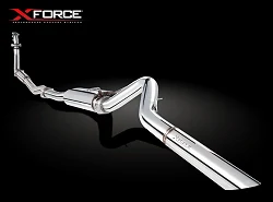 Układ wydechowy XForce Nissan Navara 1997-2009 D22 3.0L Turbo Diesel