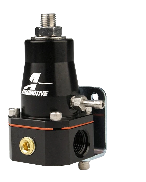 Regulator ciśnienia paliwa Aeromotive EFI Billet, 2x -6 inlet & -6 return, (Black Anodized Version of 13129) AEI 13136