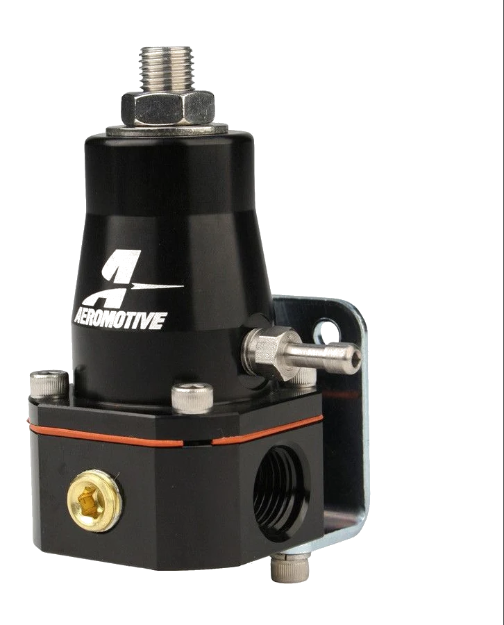 Regulator ciśnienia paliwa Aeromotive EFI Billet, 2x -6 inlet & -6 return, (Black Anodized Version of 13129) AEI 13136