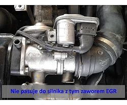 Zamiennik zaworu EGR BMW z silnikami 2.0 2.5 3.0 D M47 M57