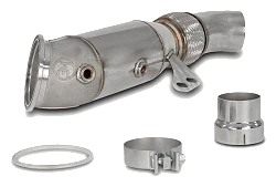 Downpipe Kit Wagner Tuning for BMW F-Serie B58 Motor w/o OPF (catless) - WT-500001027.CATLESS