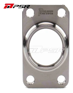 Pulsar PSR Billet Transition Flange T3 Open to 2" OD Tubing (Hardware Kit Included)