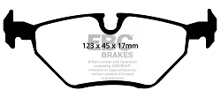 DP51289NDX Klocki hamulcowe BLUESTUFF NDX EBC Brakes BMW 3 Series E46 316 3 Series E46 318 3 Series E46 320 3 Series E46 323 3 Series E46 325 3 Series E46 328 Z3 Z4 E85 Z4 E86 BMW ALPINA Roa