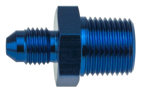 AN10 3/4 NPT Nypel adapter męsko-męski Niebieski