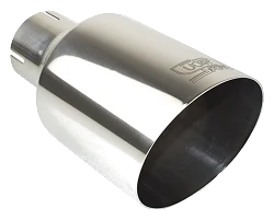 Uniwersalna końcówka tłumika okrągła 100mm długość 120mm średnica montażowa 65mm - N1-101*/65