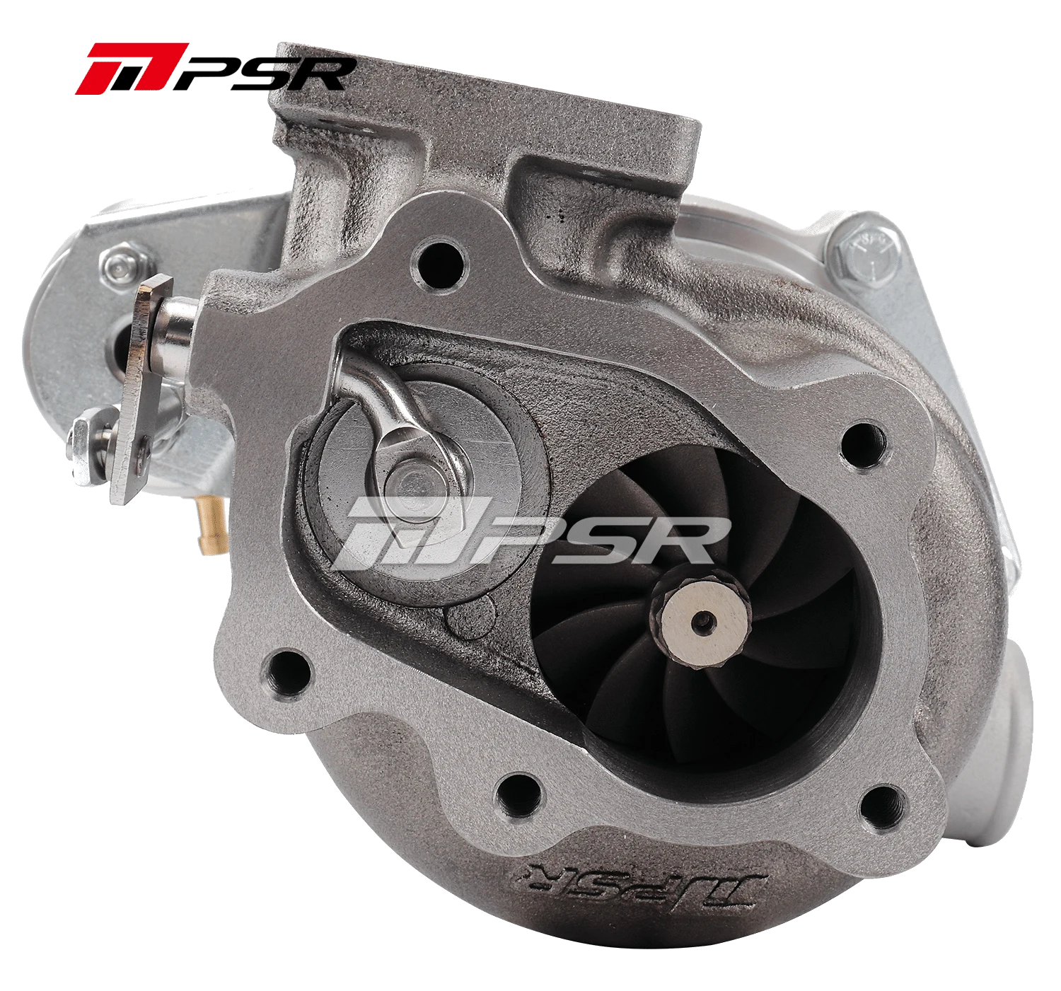 Turbosprężarka Pulsar PSR 3071 Gen2 .64 T25 wlot 5 Bolt wylot Billet 15psi Łożyska kulkowe