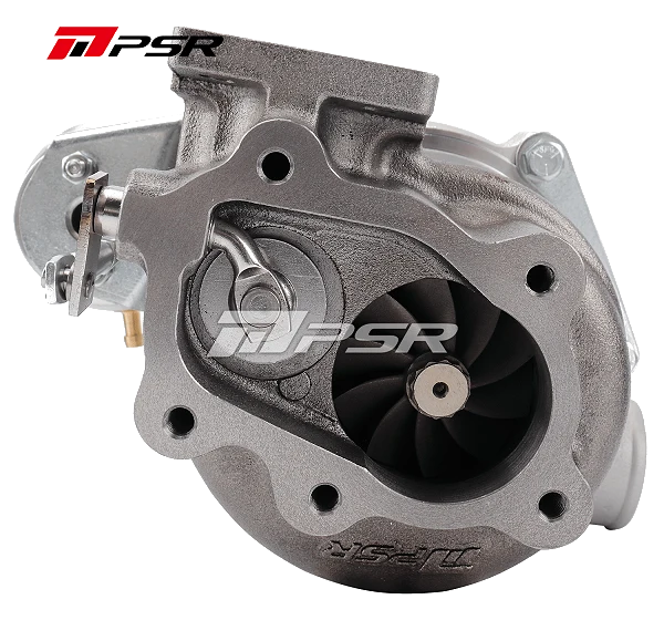 Turbosprężarka Pulsar PSR 3071 Gen2 .64 T25 wlot 5 Bolt wylot Billet 15psi Łożyska kulkowe