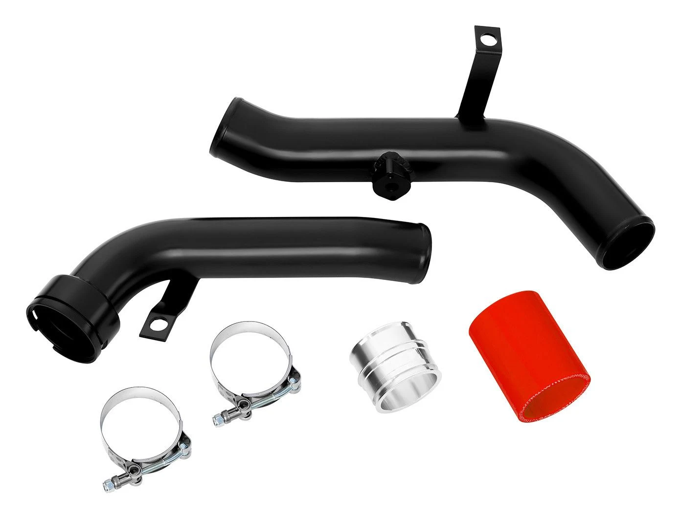 Turbo Discharge Pipe Conversion do Audi A3 TT VW Scirocco Golf MK5/MK6 GTI 2.0TSI Czerwony