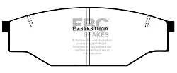 DP539 Klocki hamulcowe ULTIMAX2 EBC Brakes Toyota COMMERCIAL Dyna Volkswagen COMMERCIAL Taro HiAce LH60 HiAce LH61 HiAce YH60 HiAce YH61 HiLux LN85 HiLux YN56 HiLux YN85 HiLux