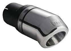 Uniwersalna końcówka tłumika okrągła 80mm długość 120mm średnica montażowa 50mm - N1-29/50