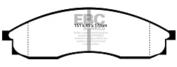 DP1046 Klocki hamulcowe ULTIMAX2 EBC Brakes Nissan Maxima Nissan Australia and New Zealand Skyline R33