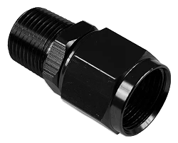 AN8 3/8 NPT Nypel adapter żeńsko męski Czarny