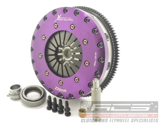 Zestaw sprzęgła Xtreme Clutch Organic Twin Plate Nissan 200 SX 2.0 Turbo 162KW (1994-1999)