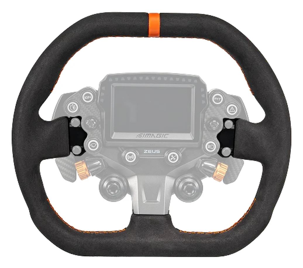 Obręcz kierownicy Simagic ZEUS Sport ZS-310CS 310mm GT Square Zamsz