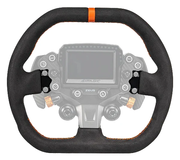 Obręcz kierownicy Simagic ZEUS Sport ZS-310CS 310mm GT Square Zamsz